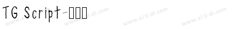 TG Script字体转换